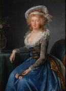 Elisabeth LouiseVigee Lebrun Portrait of Maria Teresa of Naples and Sicily oil on canvas